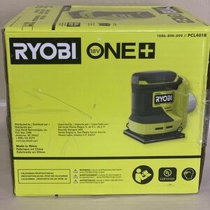 New Ryobi PCL401B - 18V Cordless 1/4 Sheet Sander (Tool Only)